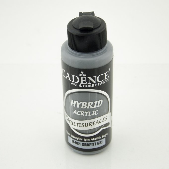 H-081 Grafiti Gri Hybrid Akrilik Multisurfaces 120 ml