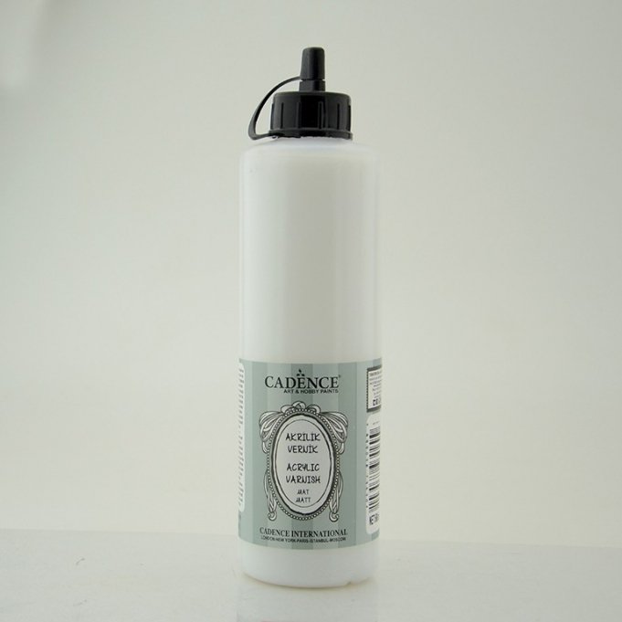 SU BAZLI AKRİLİK VERNİK  ( MAT ) 500 ML