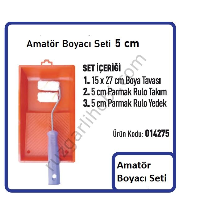 Amatör Boyacı Seti  5 cm