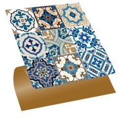 FAYANS ÜSTÜ PVC KAPLAMA 30 X 30 ETNİK KARO DESENLİ - 229