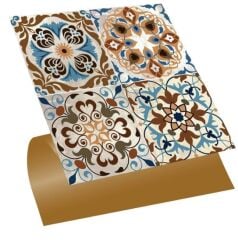 FAYANS ÜSTÜ PVC KAPLAMA 30 X 30 FAS 010 KARO DESENLİ - 230