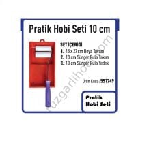 Pratik Hobi Seti 10 cm