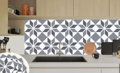 FAYANS ÜSTÜ PVC KAPLAMA 30 X 30 Geometrik 01  KARO DESENLİ - 232