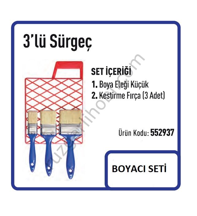Pratik Boyacı 3 lü SÜRGEÇ Seti
