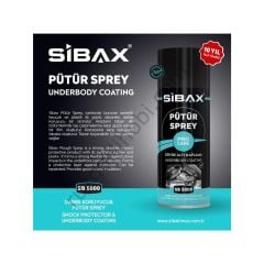 PÜTÜR SPREY GÖVDE ALTI KAPLAMA SİBAX SB 5000 400 ML