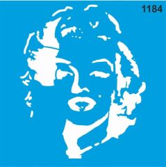 Stencıl Marilyn Monroe KADIN Desen  - 1184