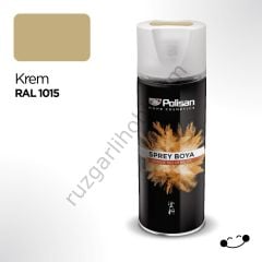 SPREY AKRİLİK BOYA KREM RALL 1015 POLISAN 400 ML