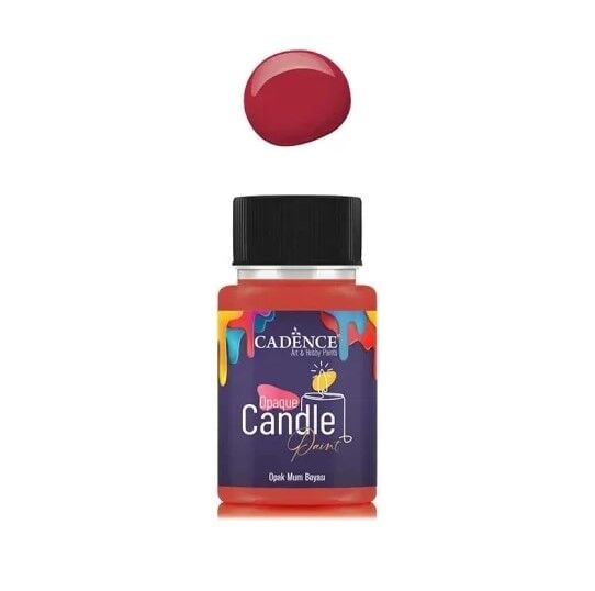 CDL09  SOLUK KIRMIZI Opak Mum Boyası 50ML