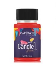 CDL10  CANLI KIRMIZI Opak Mum Boyası 50ML