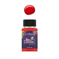 CDL10  CANLI KIRMIZI Opak Mum Boyası 50ML