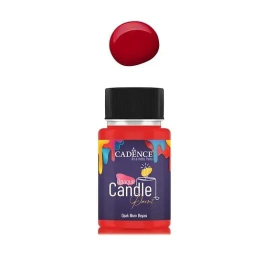 CDL11  KIRMIZI Opak Mum Boyası 50ML