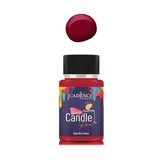 CDL12  BORDO Opak Mum Boyası 50ML