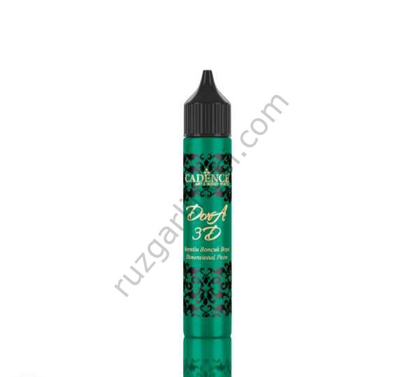 Boyutlu Boncuk Boya Dora 3D Petrol - 5140