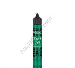 Boyutlu Boncuk Boya Dora 3D Petrol - 5140