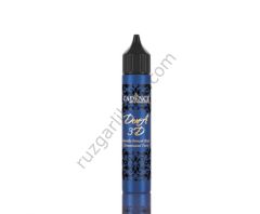 Boyutlu Boncuk Boya Dora 3D Sax Mavi - 5154