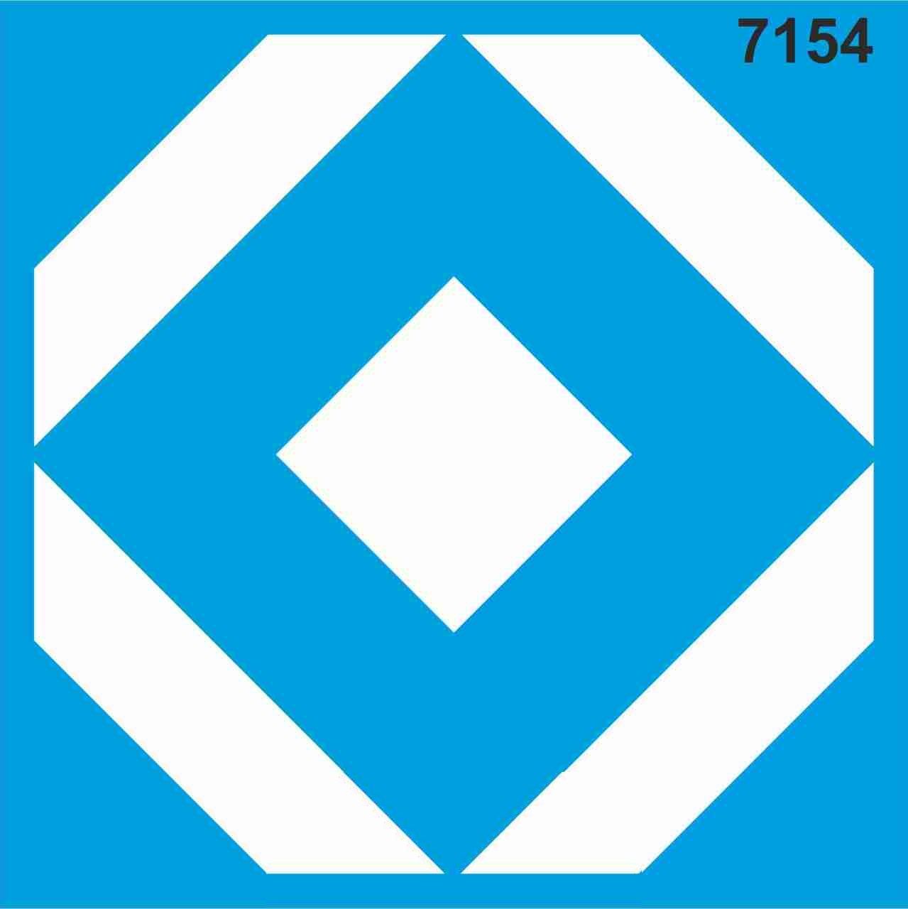 Stencıl Fayans Desen - 7154