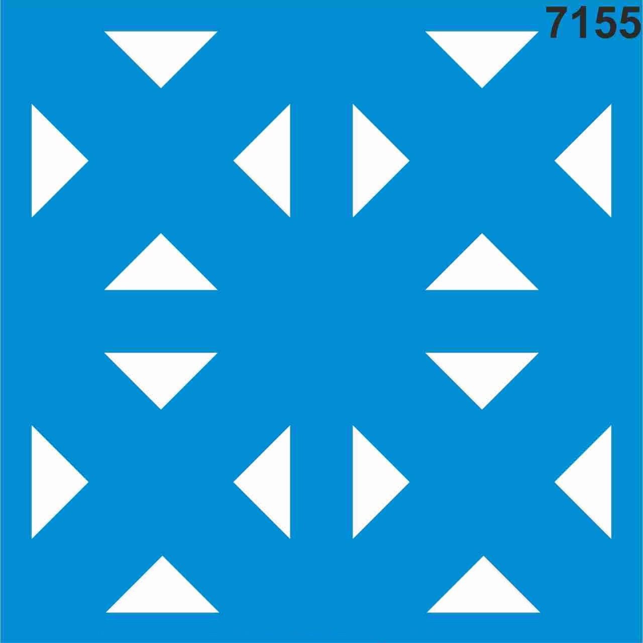 Stencıl Fayans Desen - 7155
