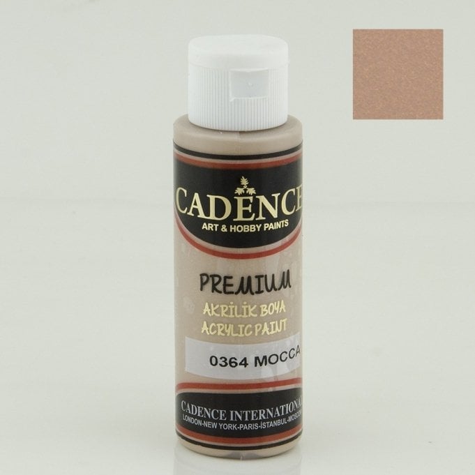 0364 Mocca Premium Akrilik Boya 70 ml