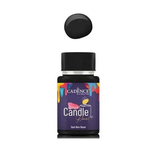 CDL36  SİYAH  Opak Mum Boyası 50ML