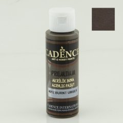4012 Burnt Umber Premium Akrilik Boya 70 ml