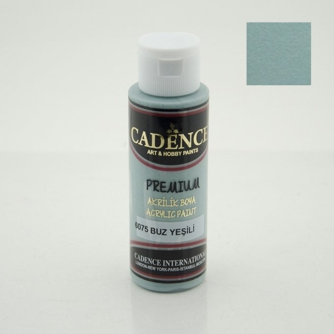 6075 Buz Yeşili Premium Akrilik Boya 70 ml