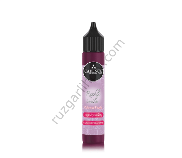 Renkli İnciler Bordo (OPAK) - 565