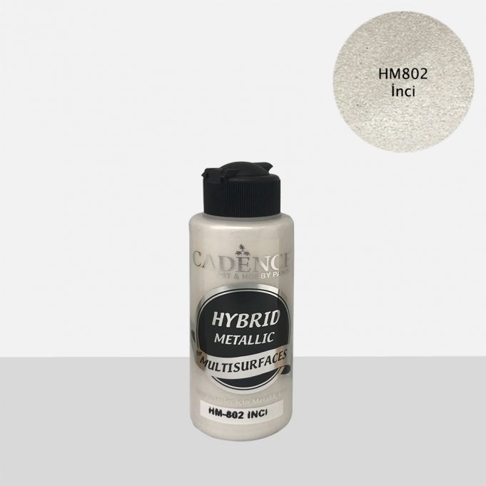 HM-802 İnci Hybrid Metalik Multisurfaces 120 ml