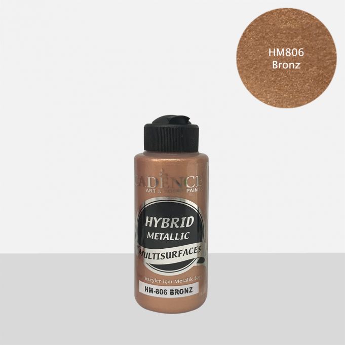 HM-806 Bronz Hybrid Metalik Multisurfaces 120 ml