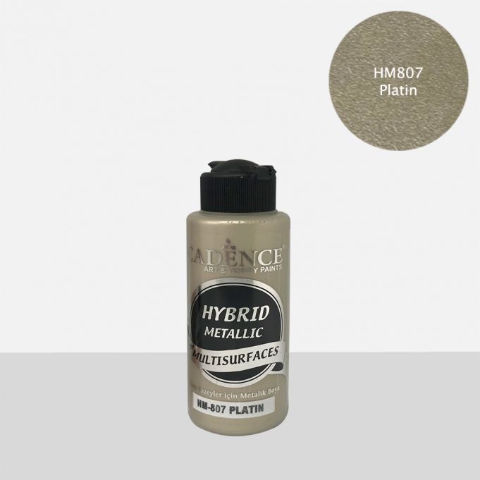 HM-807 Platin Hybrid Metalik Multisurfaces 120 ml