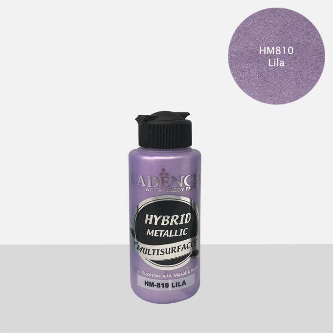 HM-810 Lila Hybrid Metalik Multisurfaces 120 ml