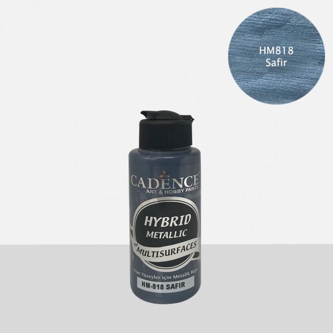 HM-818 Safir Hybrid Metalik Multisurfaces 120 ml