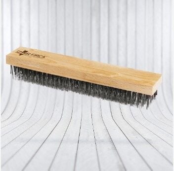 TEL YER TEMİZLEME FIRÇASI - 40 CM TAHTA