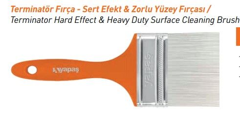 TERMİNATÖR FIRÇA - ÖZEL SERT YÜZEYLERİN FIRÇASI