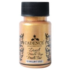 121 Brilliant Gold Dora Metalik Boya 50ml