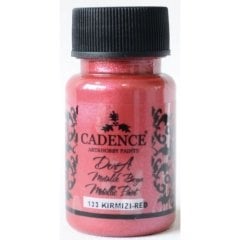 133 Kırmızı Dora Metalik Boya 50ml