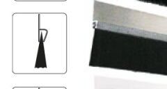 KAPI ALTI ALİMİNYUM ( h ) TİPİ FIRÇA