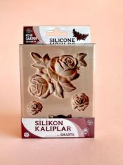 SİLİKON KALIP - MOBİLYA SÜSLEME - GÜL BAHÇESİ SETI  - SK1013068