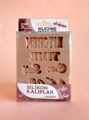 SİLİKON KALIP - MUTFAK ETIKETI SETI  - SK1013071