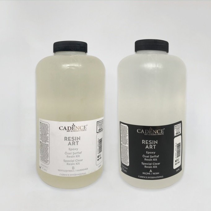 Resin Art Reçine 2000ml + Sertleştirici 2000ml Takım