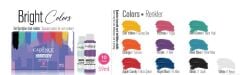 HARMONY AKRİLİK 10 LU SET BRINGHT COLORS - CANLI RENKLER 59 ML