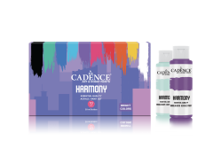 HARMONY AKRİLİK 10 LU SET BRINGHT COLORS - CANLI RENKLER 59 ML