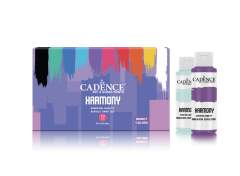 HARMONY AKRİLİK 10 LU SET BRINGHT COLORS - CANLI RENKLER 59 ML