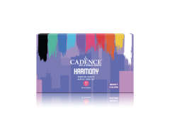 HARMONY AKRİLİK 10 LU SET BRINGHT COLORS - CANLI RENKLER 59 ML