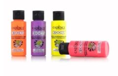 KOOKY AKRİLİK FOSFORLU BOYA 6 LI SET 59 ML