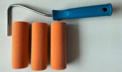 SÜNGER KADİFE PARMAK RULO TAKIM 10 CM ( 2 ADET YEDEKLİ )