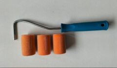 SÜNGER KADİFE PARMAK RULO TAKIM 5 CM ( 2 ADET YEDEKLİ )