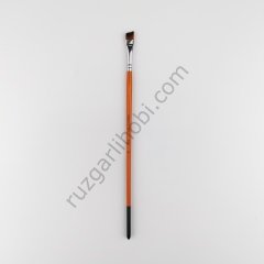 202 Yan Kesik Uzun Sap Fırça No: 6