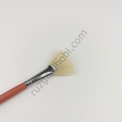 113 Doğal Kıl Uzun Sap Yelpaze Fırça No: 9