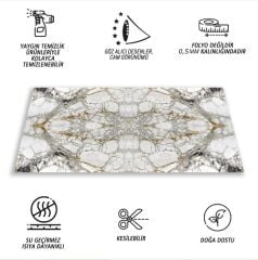 FAYANS ÜSTÜ PVC KAPLAMA 82 X 122 PANEL TAŞ DESEN-388