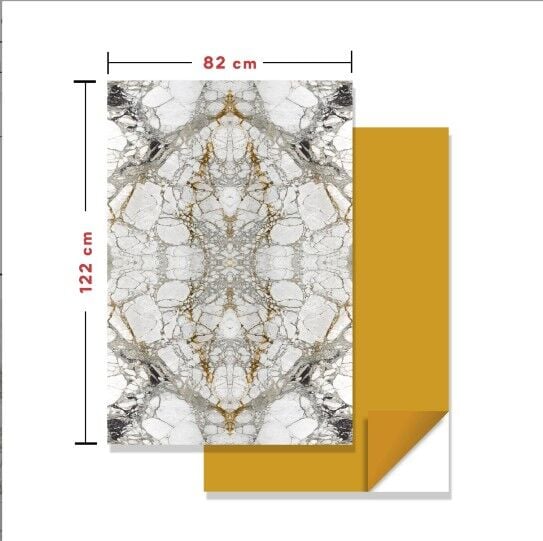 FAYANS ÜSTÜ PVC KAPLAMA 82 X 122 PANEL TAŞ DESEN-388